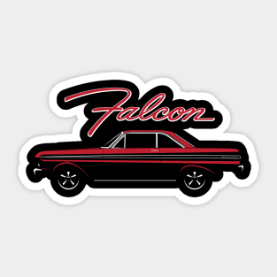 Red Falcon Sticker
